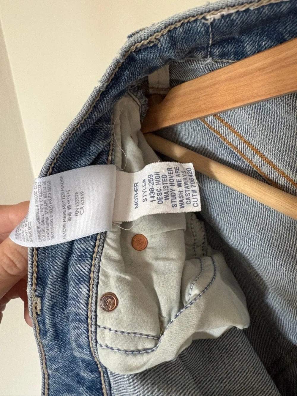 MOTHER Distressed High Waisted Boyfriend Jeans - Picture 8 of 9